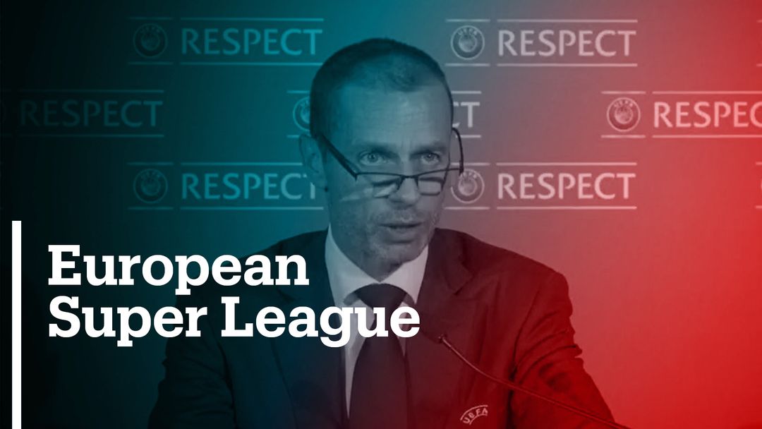 Football world reacts to breakaway elite European league