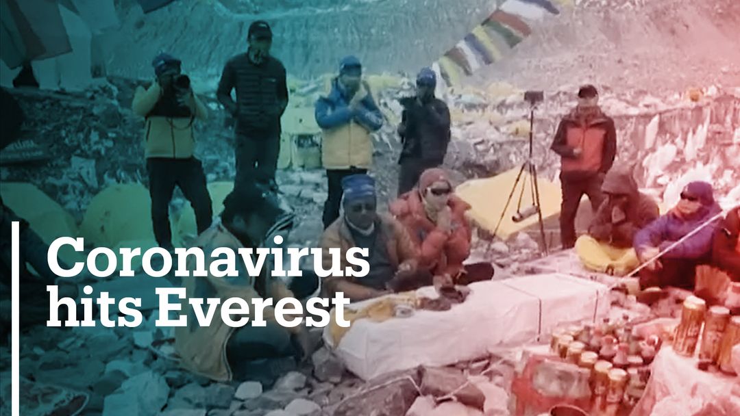 Virus hits Everest as Nepal faces 'catastrophe'