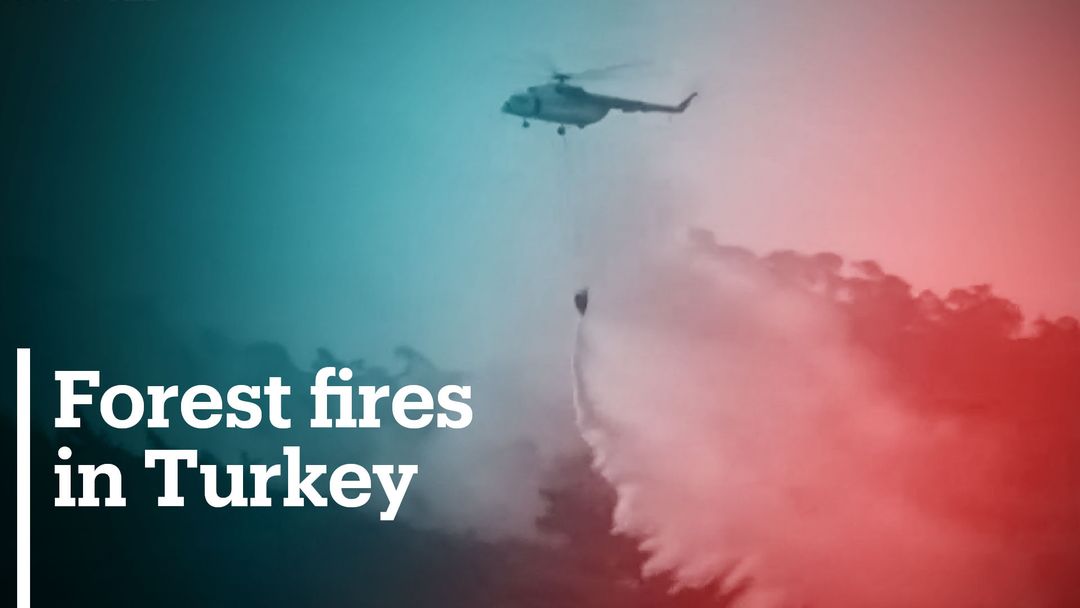 Firefighters, locals work tirelessly to contain fires in Turkey