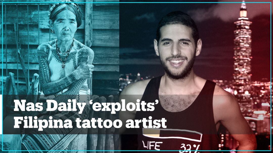Nas Daily accused of ‘exploiting’ Indigenous tattoo artist in the Philippines