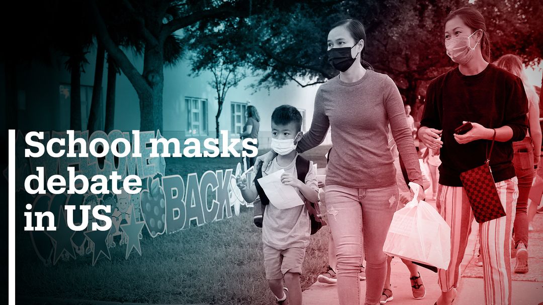 Mask mandate debate heated in US as pediatric cases soar