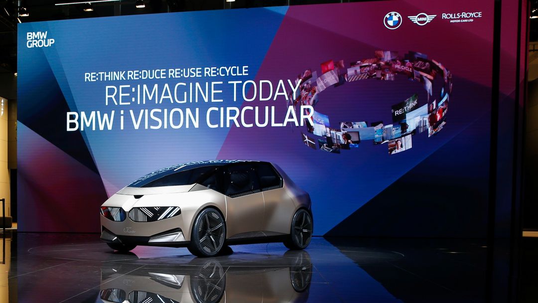 BMW launches recyclable concept car 'i Vision Circular' | Money Talks