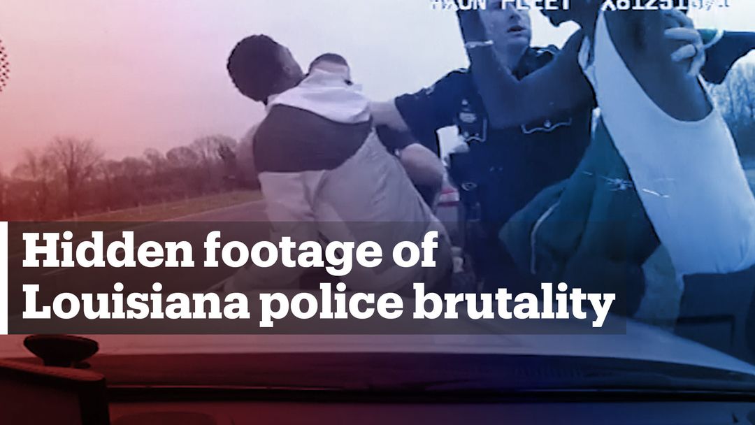 Long-withheld footage shows police brutality in the US state of Louisiana