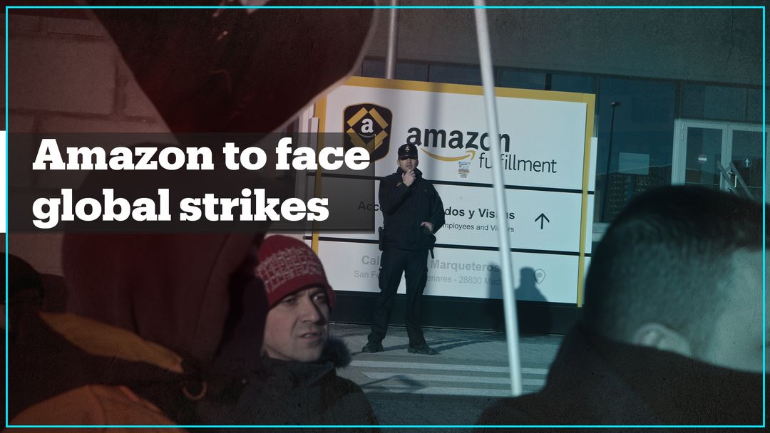Amazon to face global strikes on Black Friday