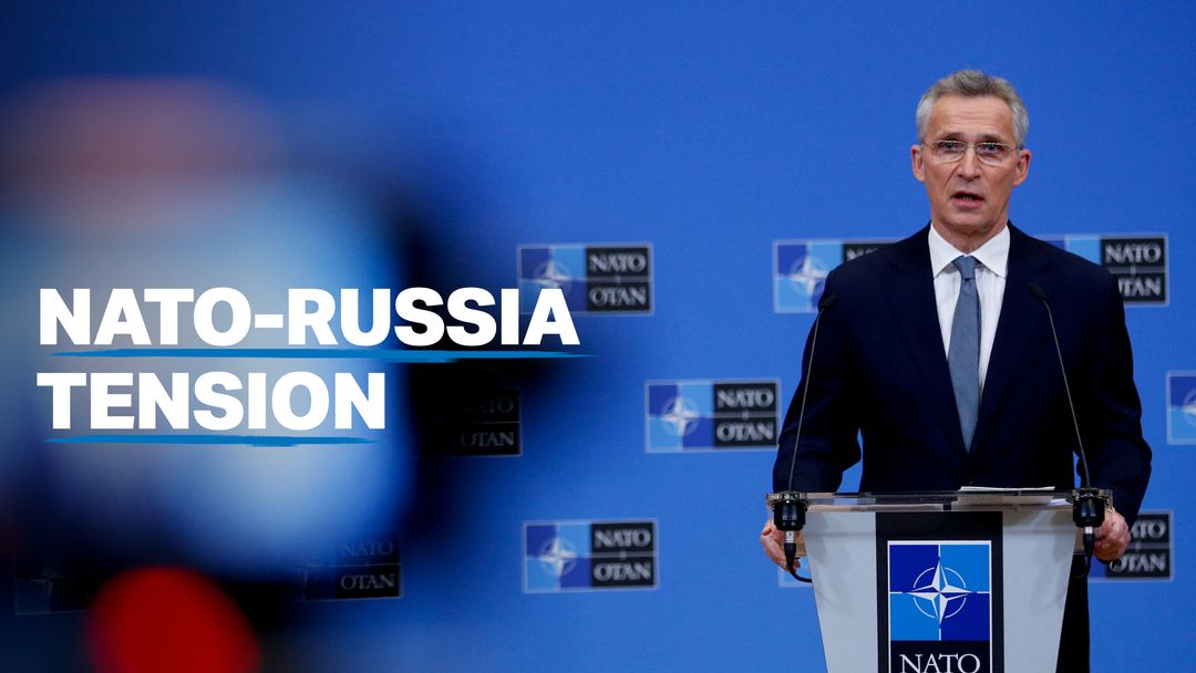 Stoltenberg says there will be a "high price" if Russia uses force over Ukraine