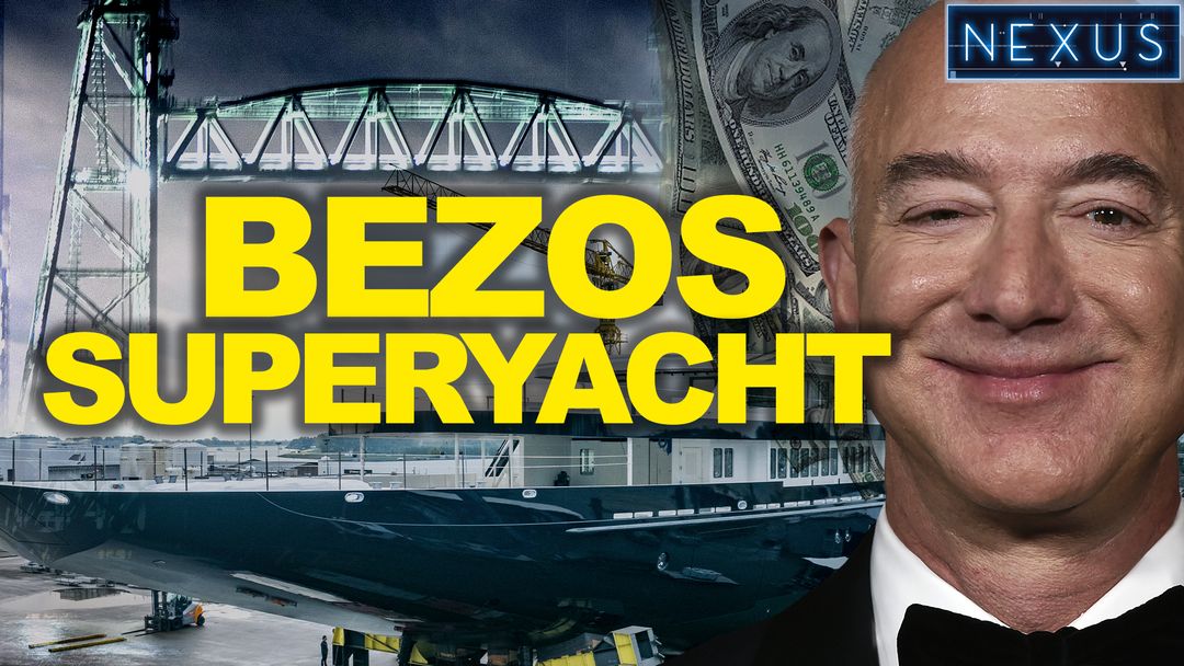 Bezos yacht too big for Rotterdam bridge!