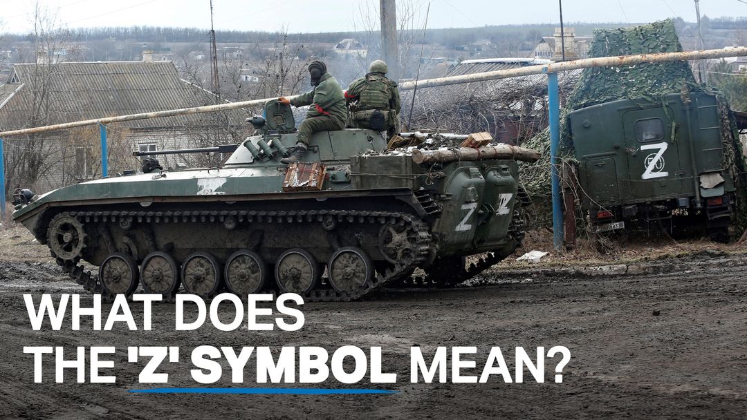 'Z': From military marking to pro-Russian war symbol