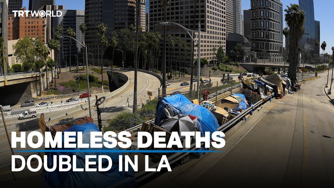 Homeless deaths in LA double during pandemic