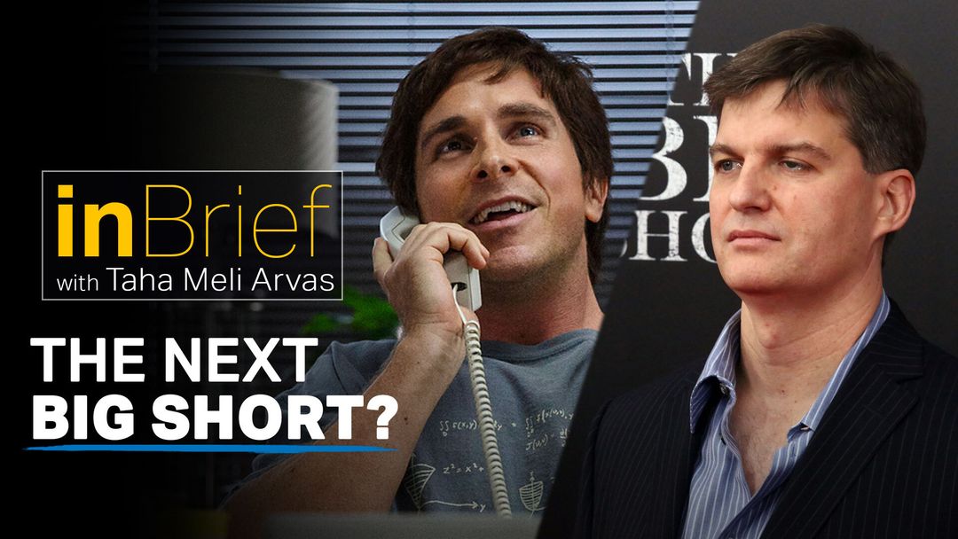 Which multi-trillion dollar company is Michael Burry, of “The Big Short” fame, betting against?