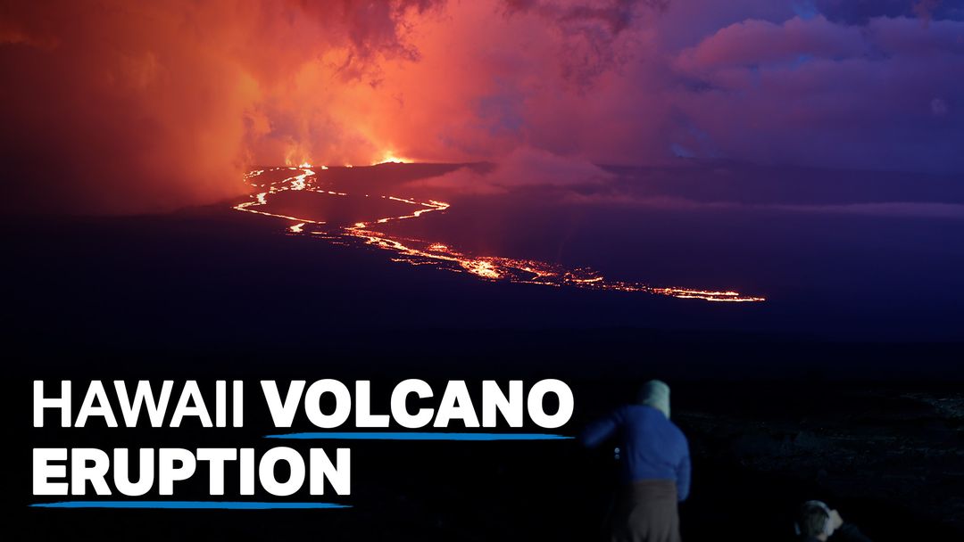Hawaii's Mauna Loa volcano erupts for the first time since 1984