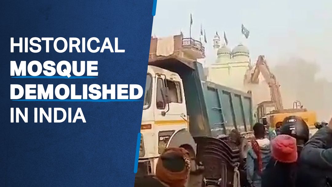 16th-century mosque in India demolished to ‘widen the road’