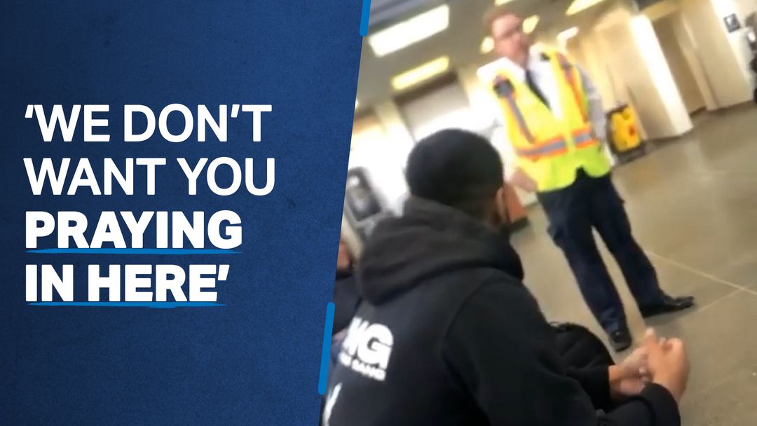 Muslim man told not to pray inside Canada train station