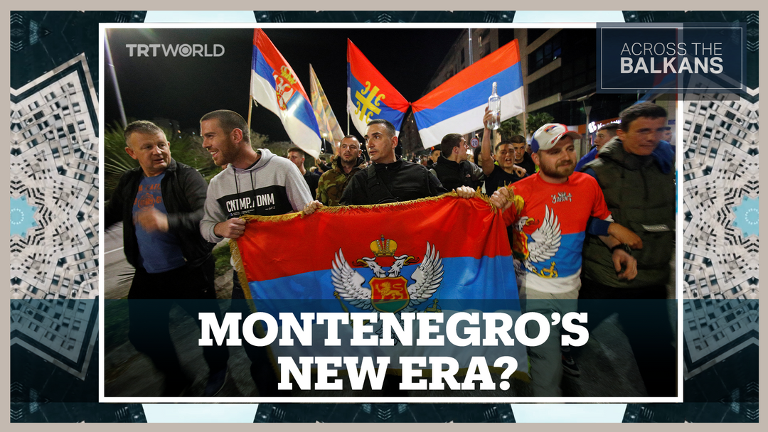 Supporters Wave Serbian and Russian Flags As Jakov Milatovic Wins Montenegro’s Presidential Run-Off