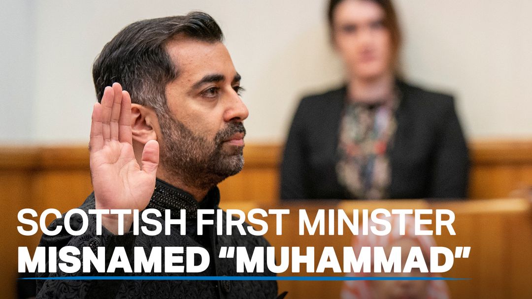 Scotland's new first minister misnamed “Muhammad” by MP