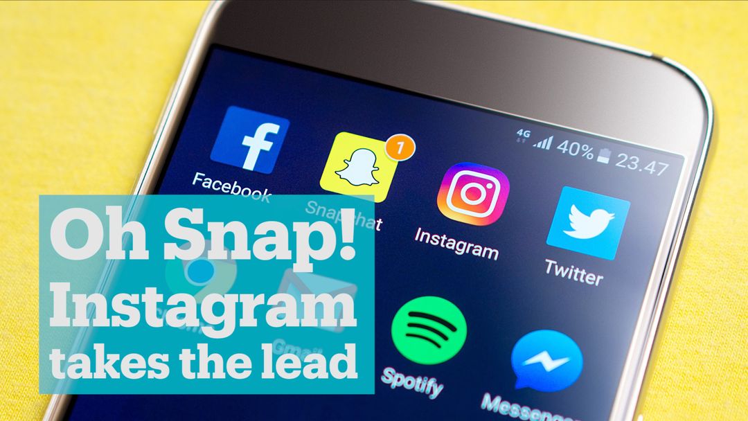 Oh Snap! Instagram takes the lead over Snapchat
