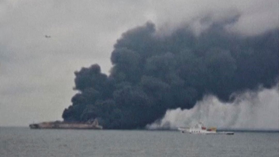 Oil Tanker Accident: Iranian operated vessel at risk of exploding