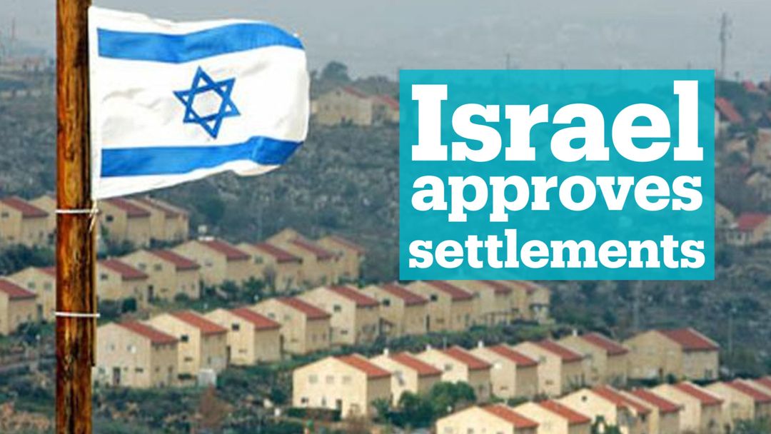 Israel has approved more than 1,200 new settlement homes in the occupied West Bank