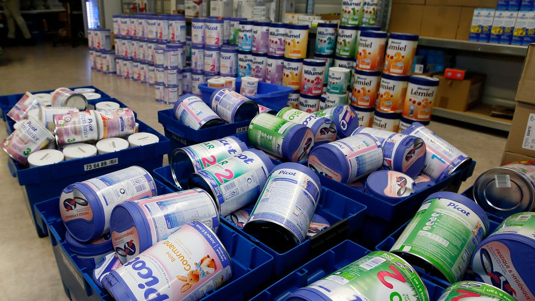 Money Talks: French dairy company recalls baby milk products