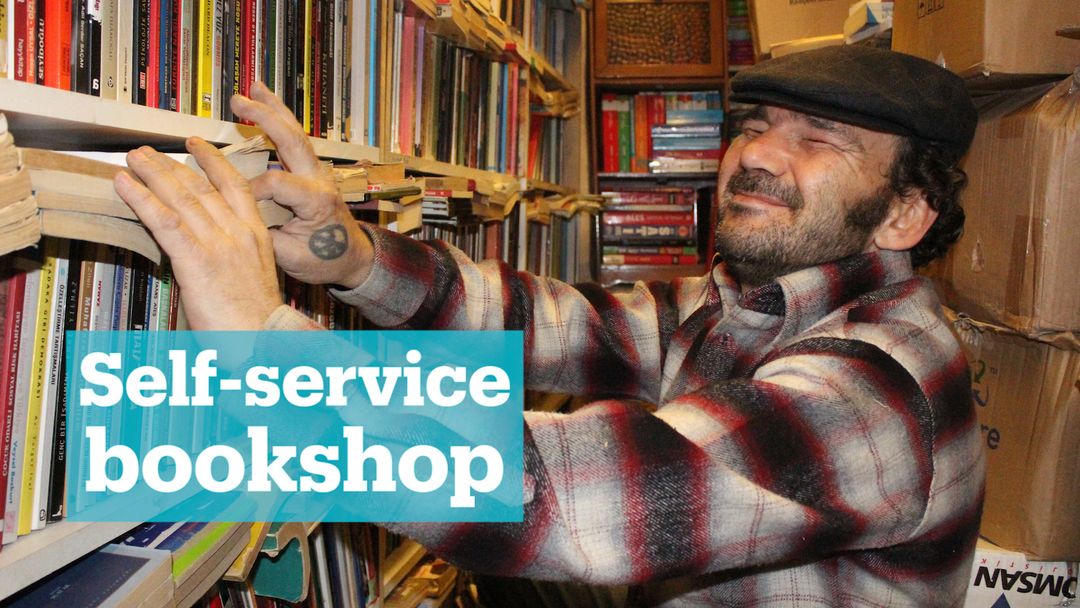 Istanbul's blind bookseller