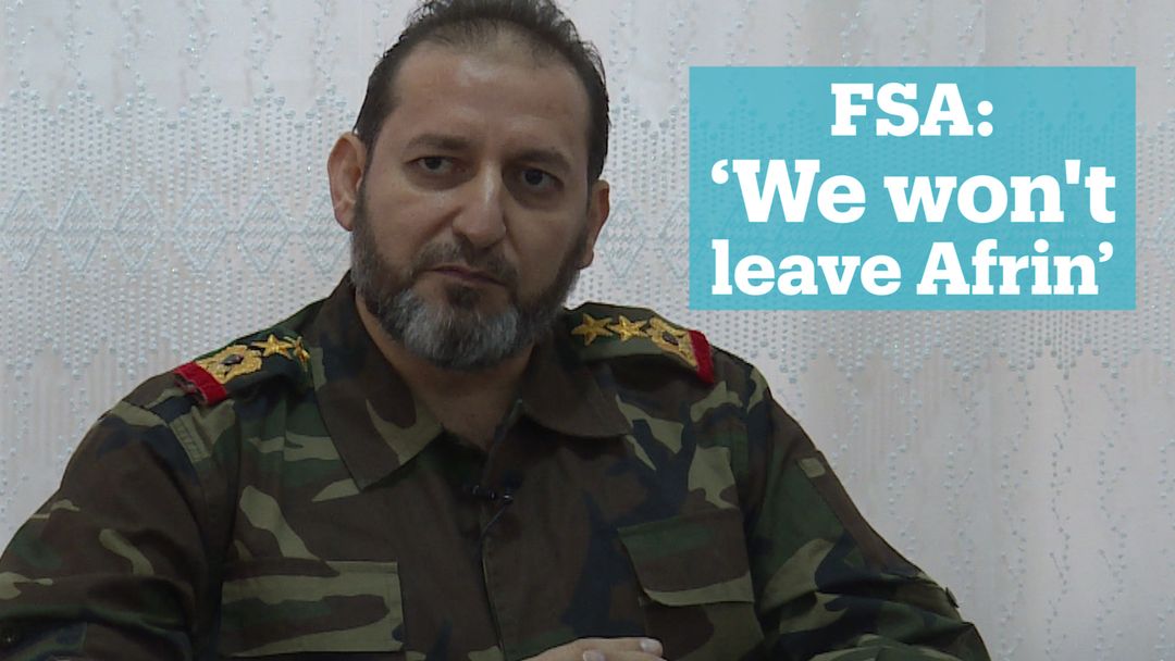 Role of FSA and Russia in the Afrin operation