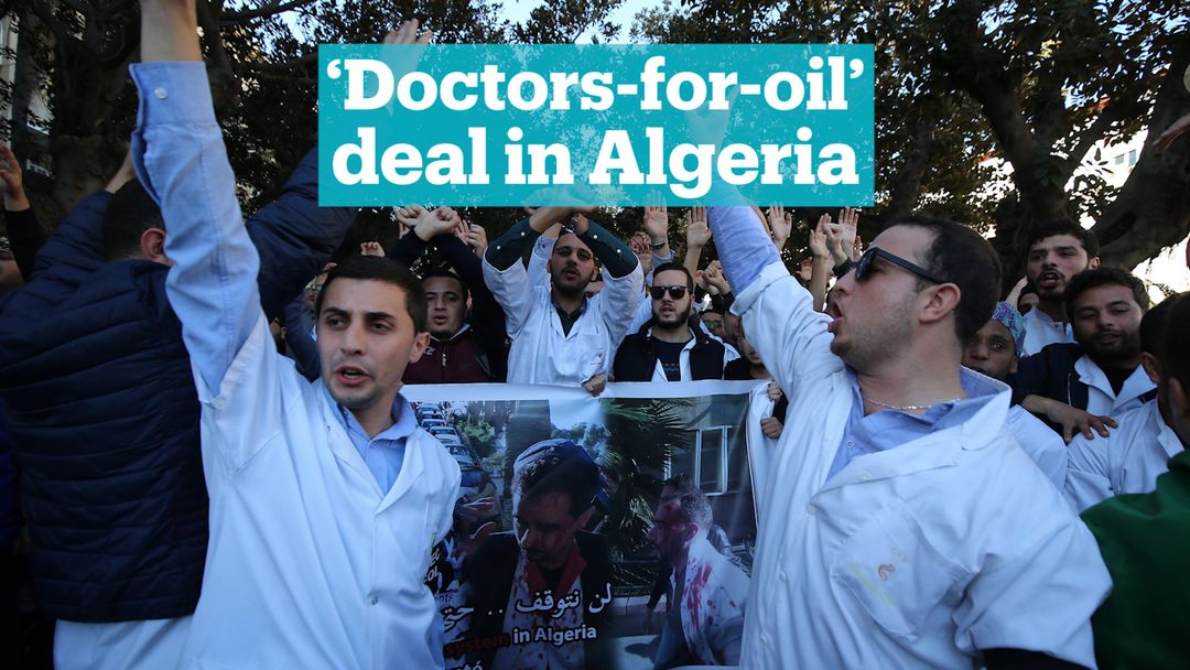 15,000 Algerian doctors on strike, demanding higher wages