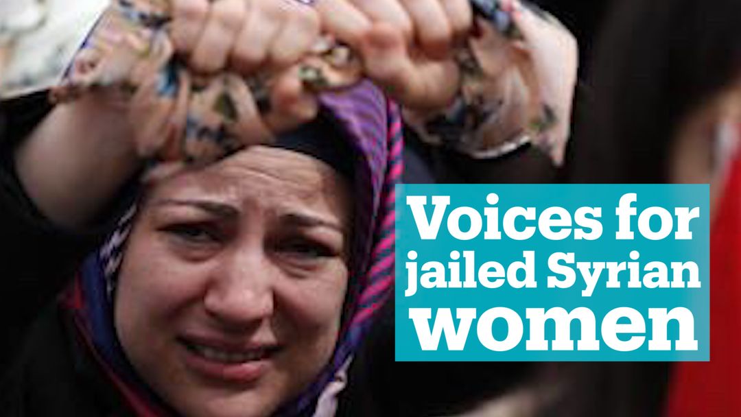 Women convoy to support Syria's female prisoners