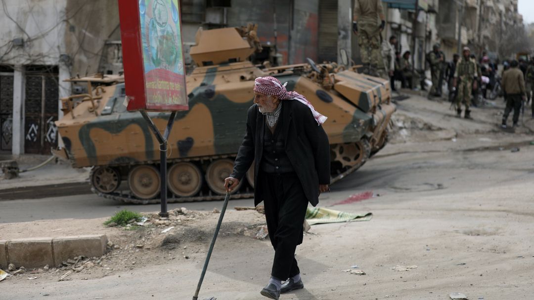 Turkey's Border Mission: Forces clearing Afrin of mines