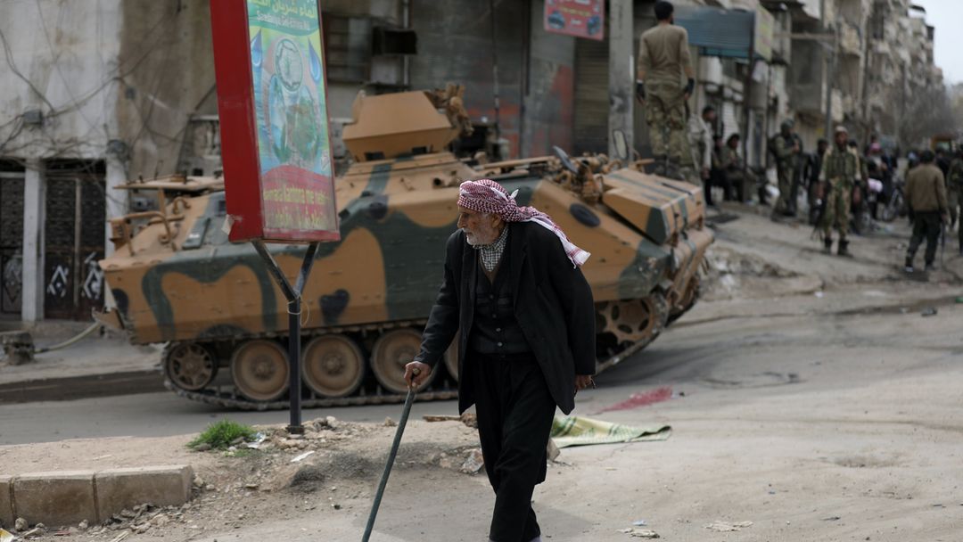 Turkey's Border Mission: Turkey set up aid distribution centers in Afrin