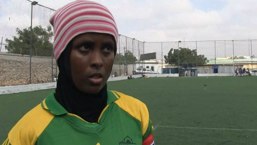 Somalia Women's Football: Sport is helping to heal war ravaged country