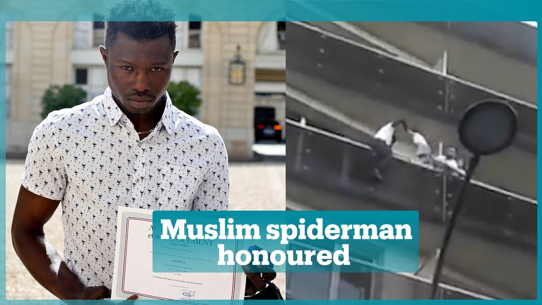 'Muslim Spider-Man' who saved four-year-old will get French citizenship