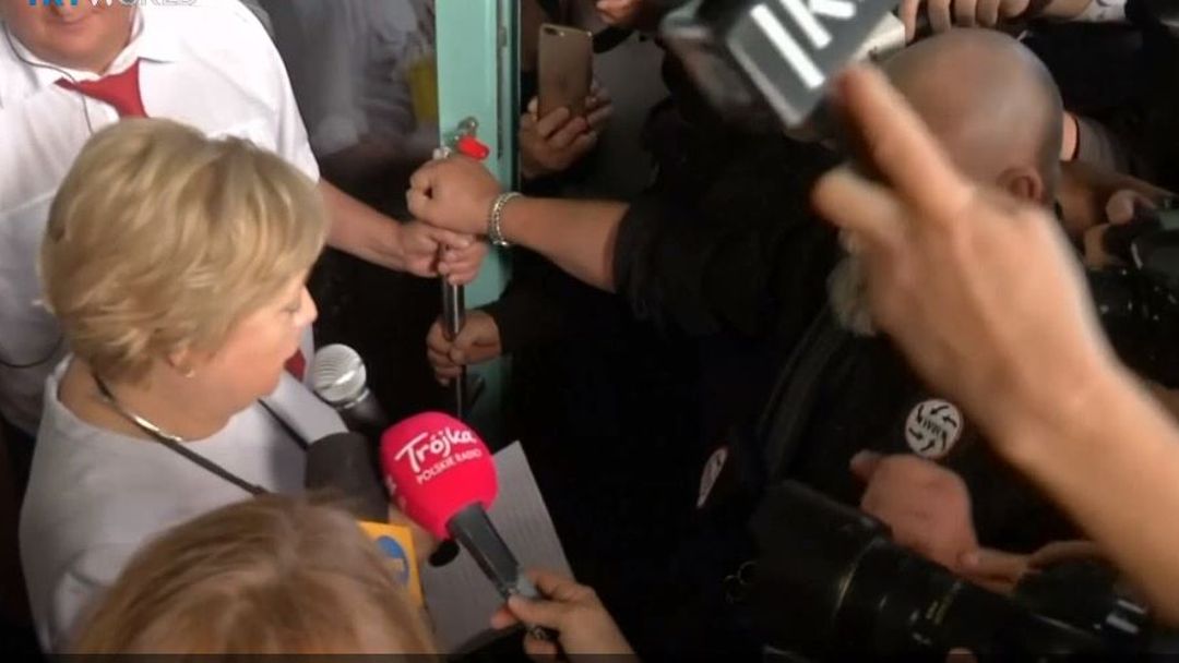 Poland Court Controversy: Chief justice defies law to go to work
