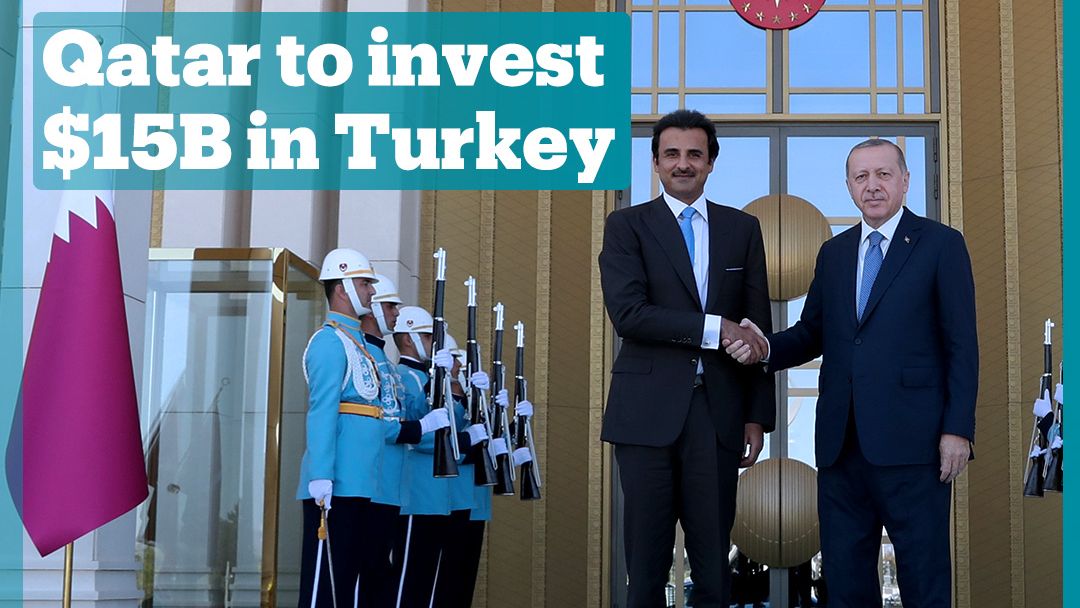 Qatar pledges $15B investment in Turkey