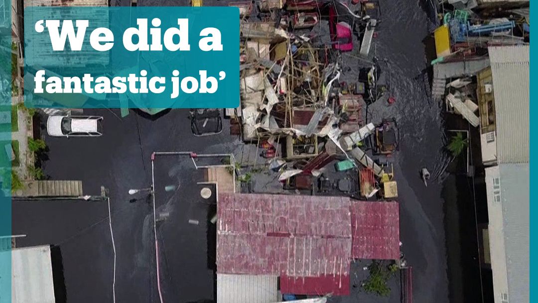 Trump says response to Puerto Rico hurricane 'fantastic'