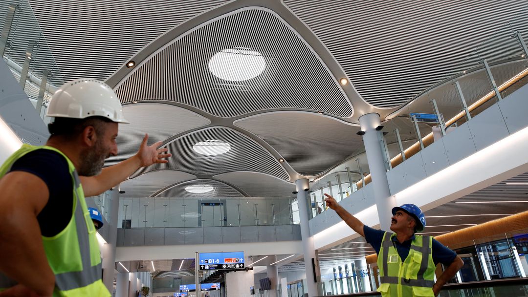 Istanbul's New Airport: The biggest airport in the world opens