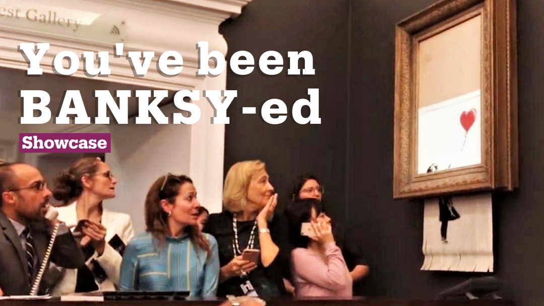 You've been Banksy-ed | Contemporary Art | Showcase
