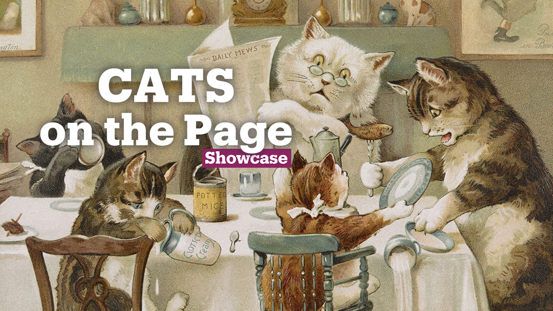 Cats on the Page | Exhibitions | Showcase