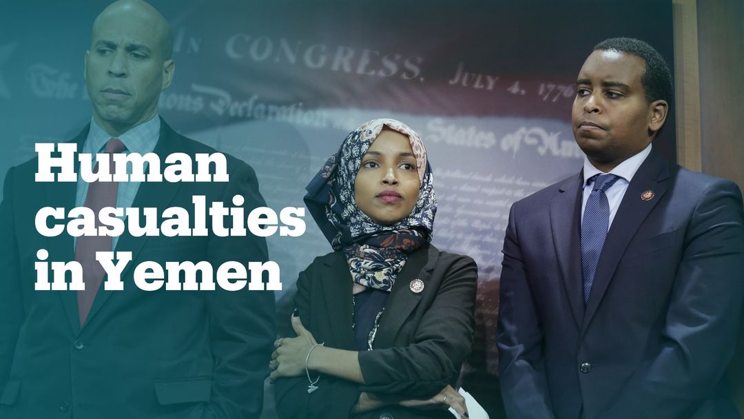 Ilhan Omar urges ending US support to Saudi military campaign in Yemen