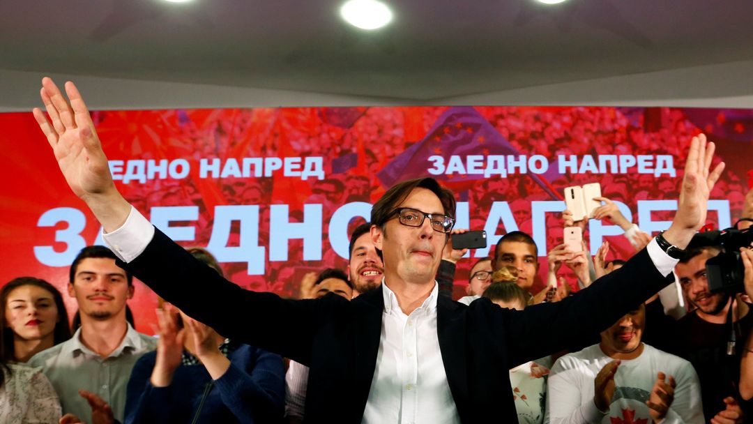 North Macedonia Election: Stevo Pendarovski wins presidential run-off