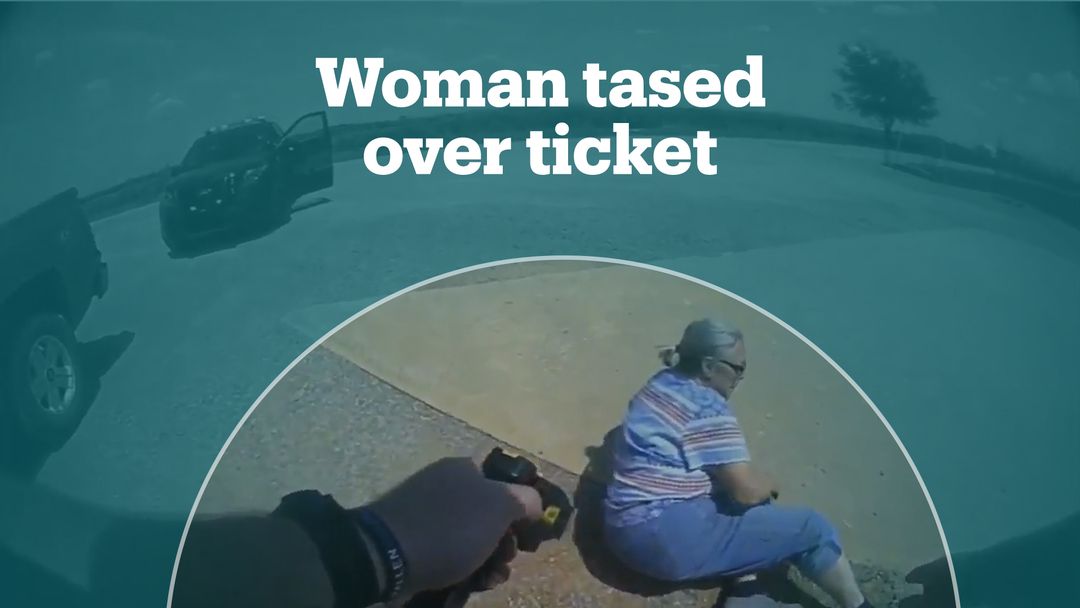 65-year-old Oklahoma woman tased by police for refusing to sign ticket