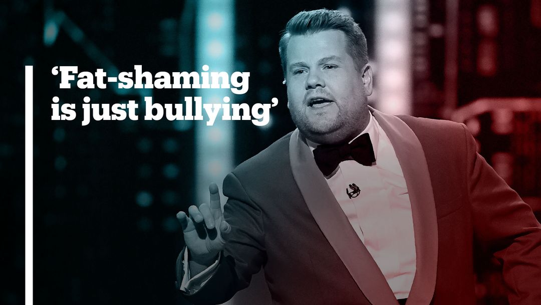 James Corden slams Bill Maher for fat-shaming comments