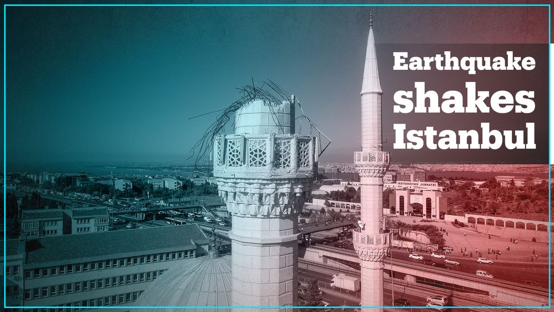 5.8 magnitude earthquake shakes Istanbul