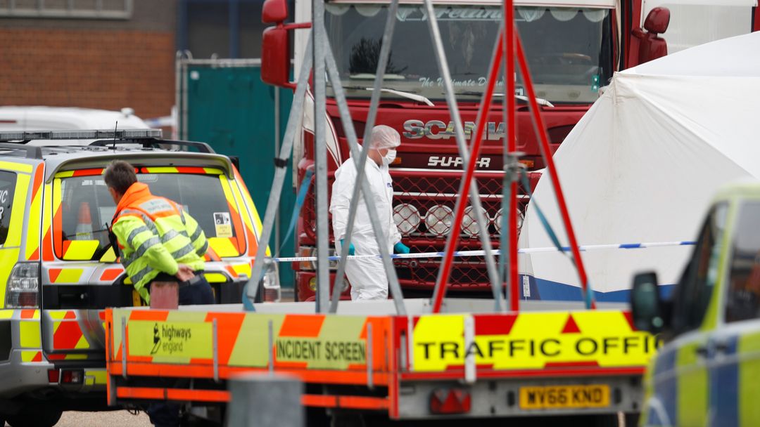 Breaking News: UK police find 39 bodies in truck container in Essex