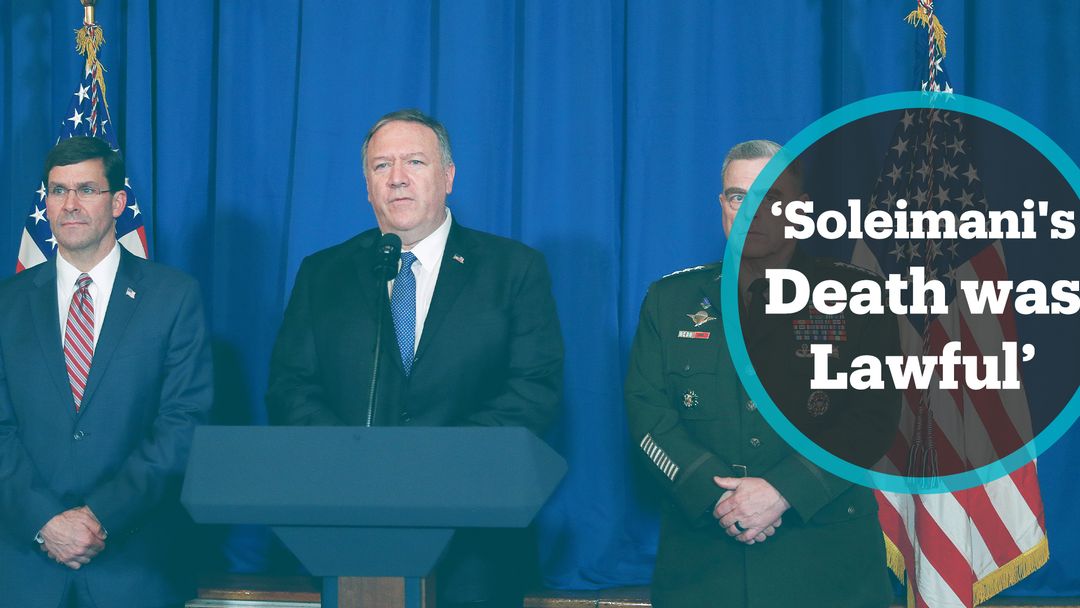 US, Israel defend killing of top Iran general