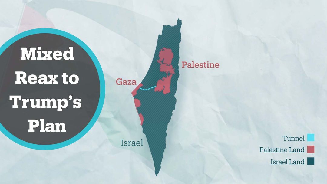 Israelis, Palestinians give mixed reactions to Trump's deal