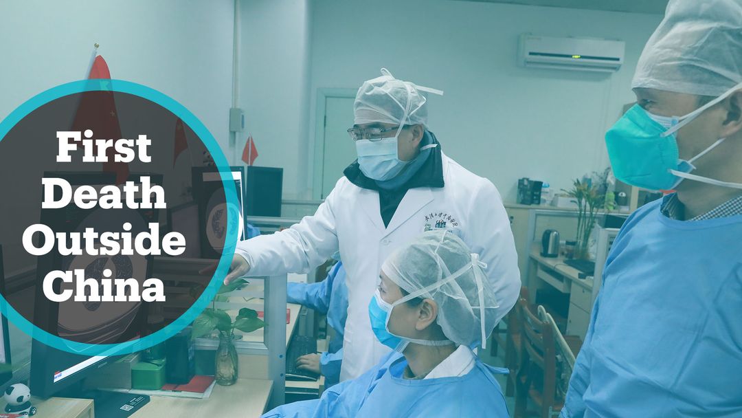 First death outside China reported in the Philippines