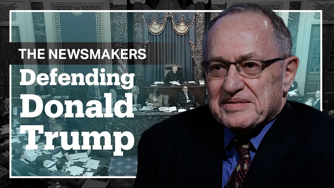 Defending Donald Trump: In conversation with Alan Dershowitz