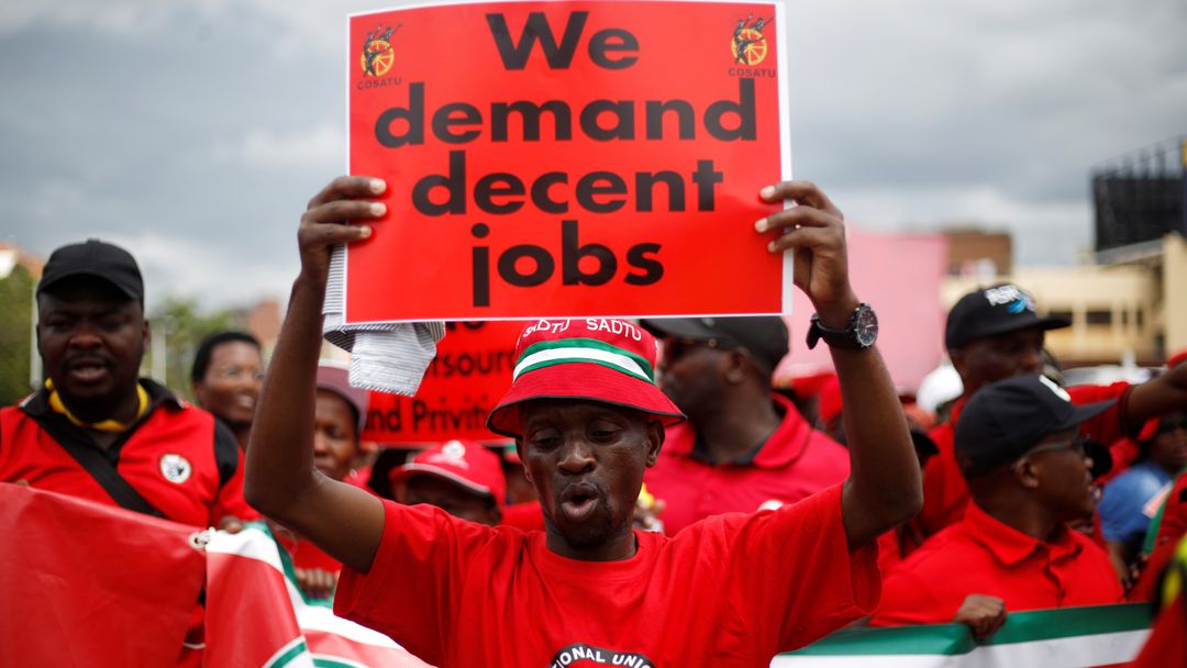 South Africa's biggest trade union strikes over low wages | Money Talks