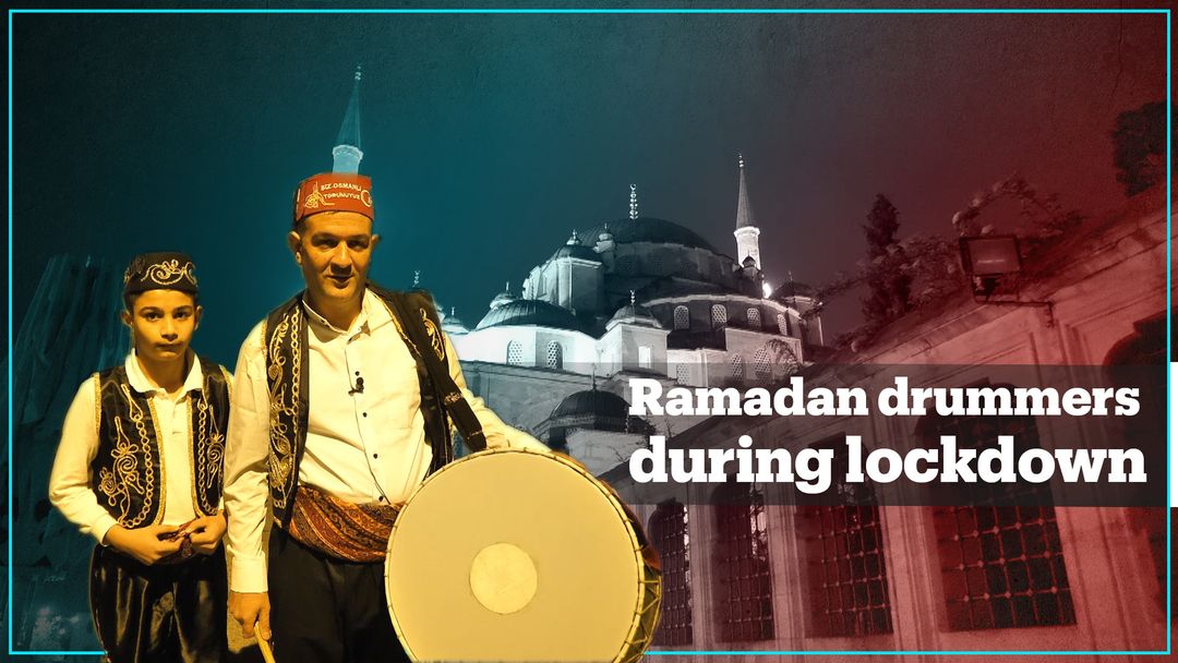Ramadan drummers continue centuries-old tradition during lockdown