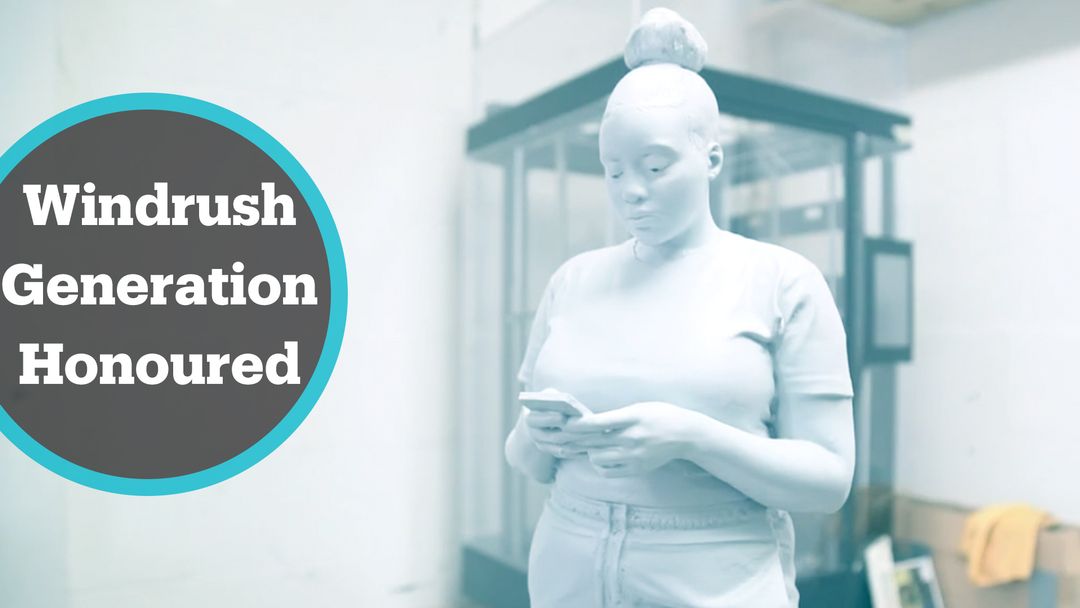 First permanent artworks honouring Windrush generation in UK