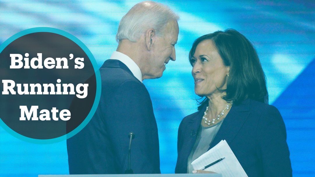Joe Biden picks Kamala Harris as 2020 running mate
